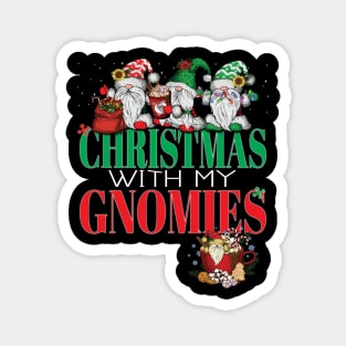 Gnome Family Christmas for Women Men Gnomies Xmas Magnet