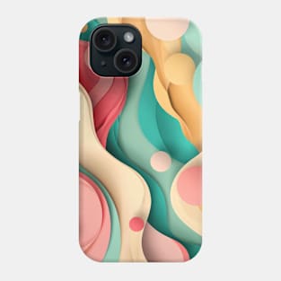 Color Swirl Harmony Phone Case