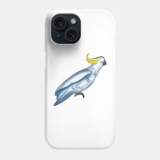 Blue Cockatoo - Australian Native Bird Phone Case