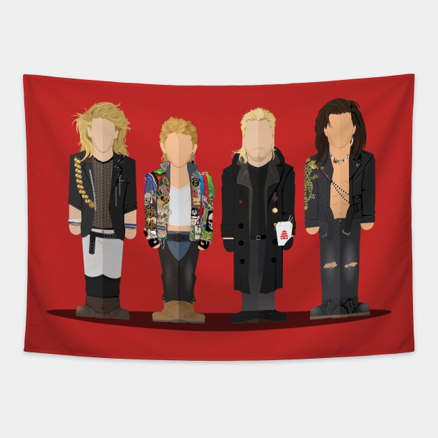 Lost Boys Featureless Tapestry by hello@jobydove.com