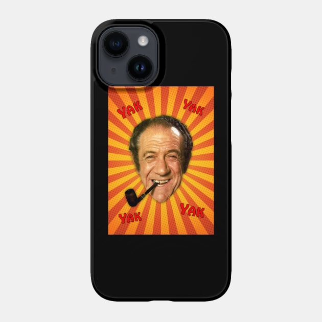 Sid James Laughing Yak Yak Yak Yak Design Sid James Phone Case
