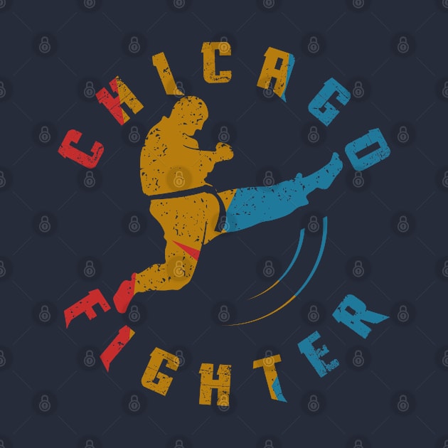 Chicago MMA Fighter by Toogoo