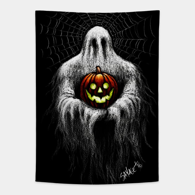 Spirit of Halloween Tapestry by Chad Savage