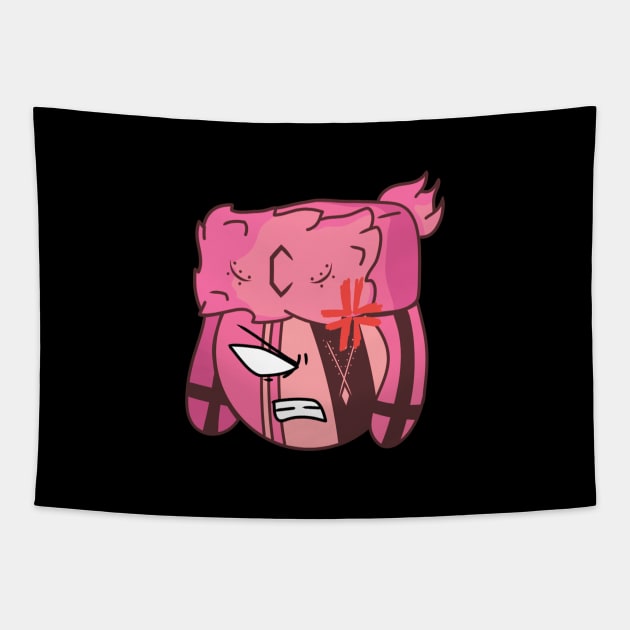 Fnf Ruv emoji angry Tapestry by Abrek Art