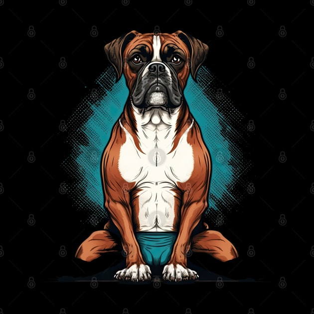 Boxer yoga by JayD World