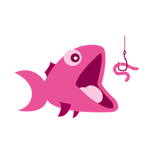 Pink fish T-Shirt