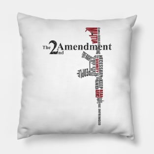 The 2nd Amendment Pillow