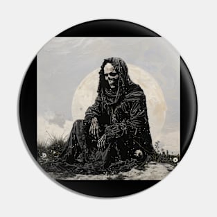 Death personification Pin