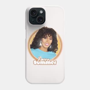 Donna Summer -- Retro Style Fan Art Design Phone Case