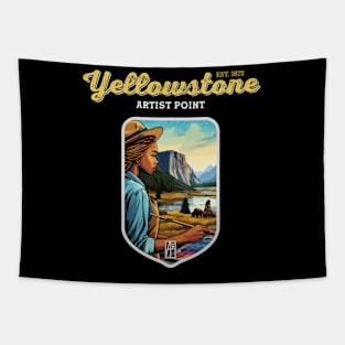 USA - NATIONAL PARK - YELLOWSTONE - Yellowstone Artists Point -29 Tapestry