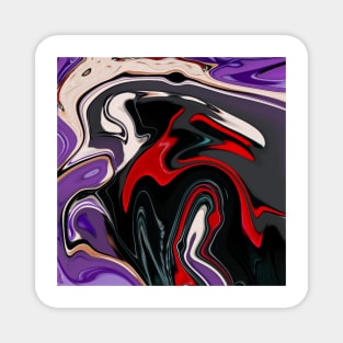 Abstract marble Art Magnet