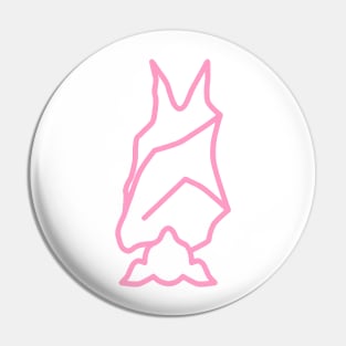 Bat Boys Logo - Pink Pin