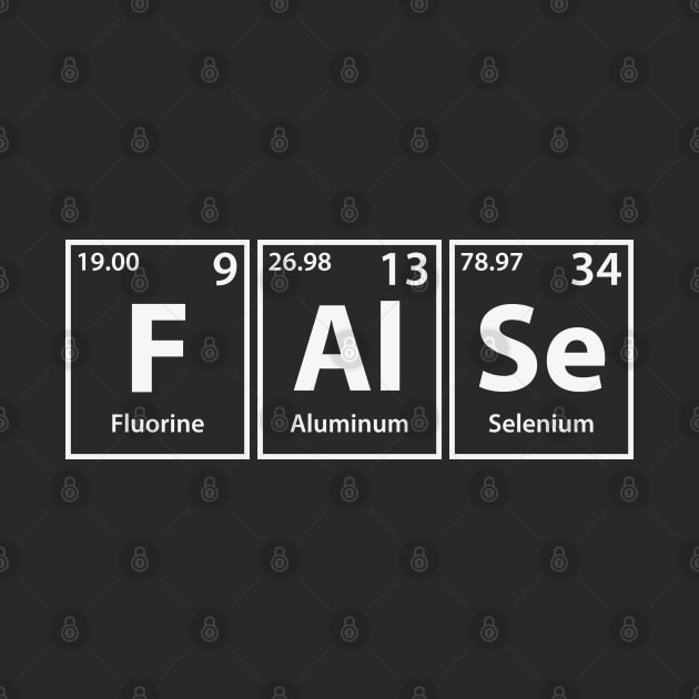 False (F-Al-Se) Periodic Elements Spelling by cerebrands