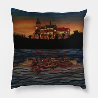 House By The Lake Pillow