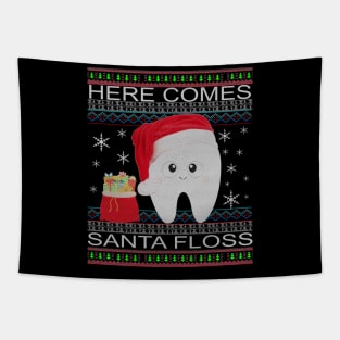 Gift from santa Funny Christmas Dentist Tapestry