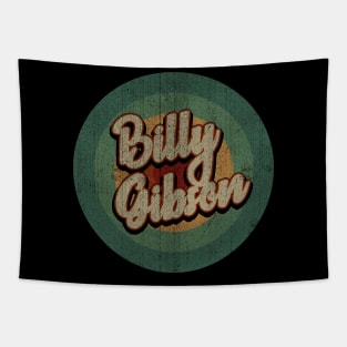 Circle Retro Vintage Billy Gibson Tapestry