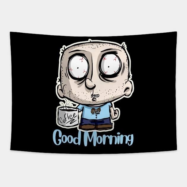 Good Morning Tapestry by Kev Brett Designs