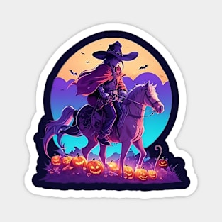 cowboy halloween Magnet