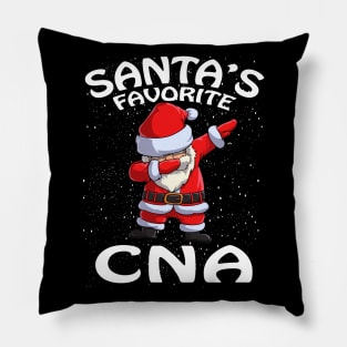 Santas Favorite Cna Christmas Pillow