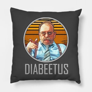 Diabeetus Wilford Brimley  - Retro Pillow