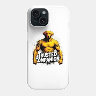 Yellow Labrador Retriever - Trusted Companion Phone Case