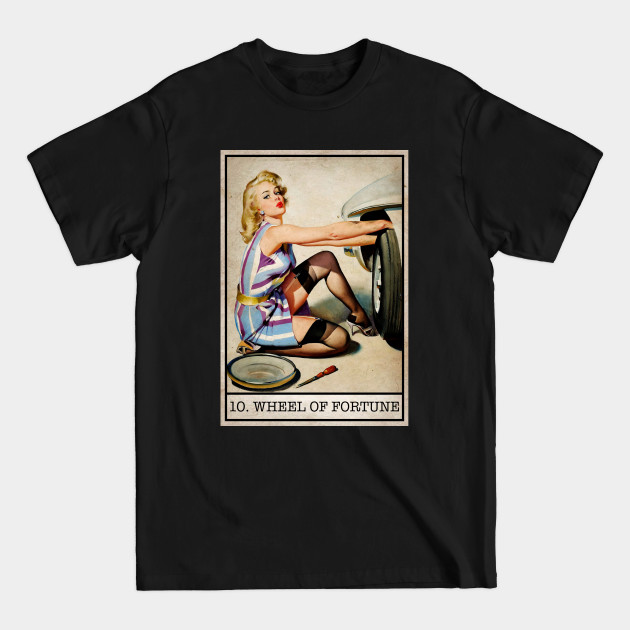 Discover Tarot - Wheel of Fortune - Tarot - T-Shirt