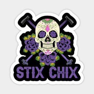 STIX CHIX (DEEP PURPLE) Magnet