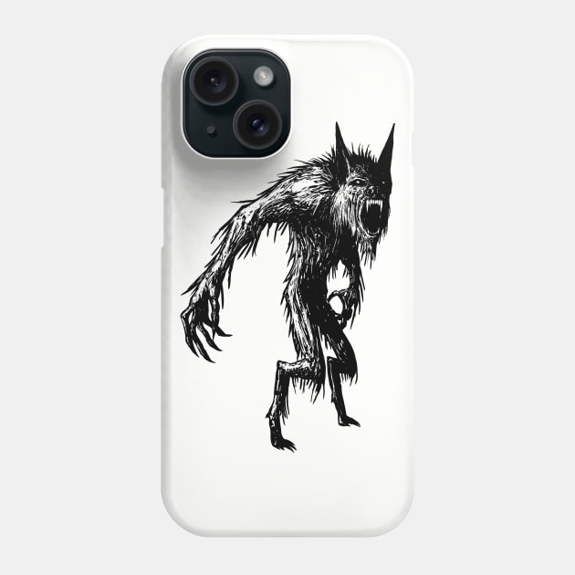 Werewolf E1 Phone Case by JHillos
