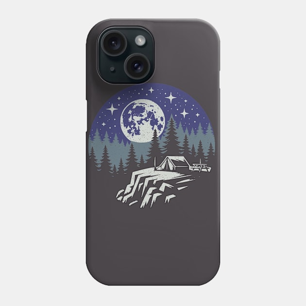 The Campground Phone Case by JSnipe