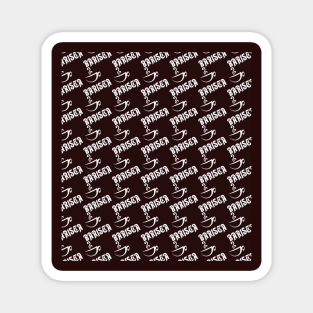 Barista pattern Magnet