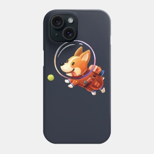 Astronaut Corgi Phone Case