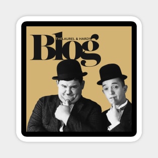 The Laurel and Hardy Blog Magnet