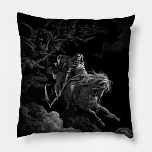 Death on the Pale Horse Pillow