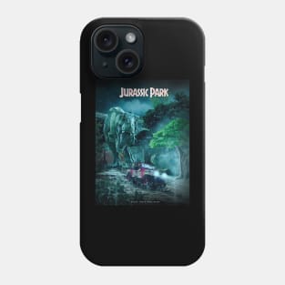 Jurassic Park Artwork poster Phone Case