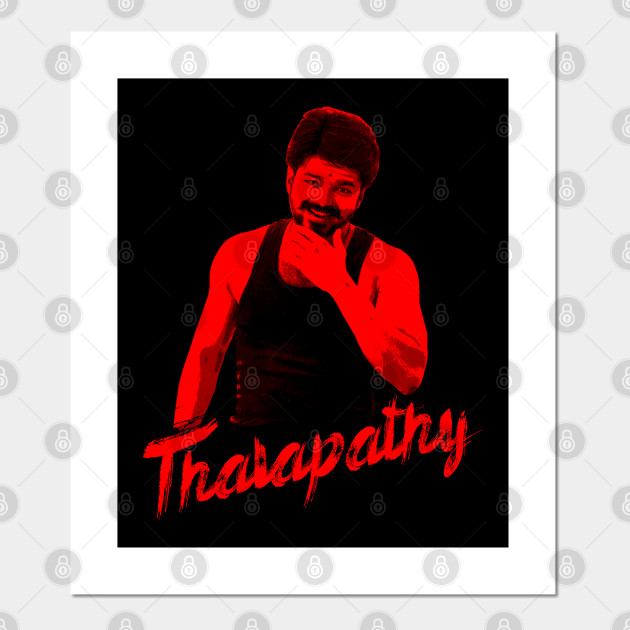 Thalapathy Vijay Posters And Art Prints Teepublic Wishing 'thalapathy' vijay on his birthday, the makers took to twitter to unveil the posters. thalapathy