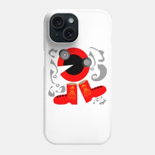 red shoes Phone Case