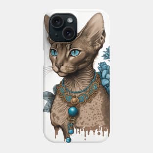 Abyssinian Sketch Phone Case