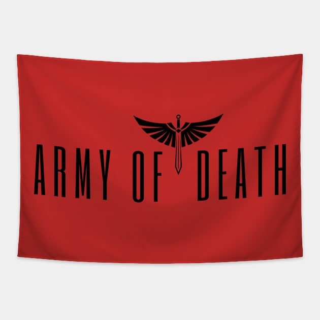 Army Of Death Simple Tapestry by Risset