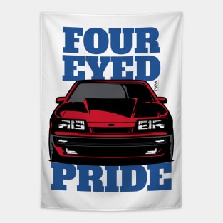 Foxbody 5.0 Ford Mustang Four Eyed Pride Tapestry