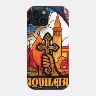 Vintage Travel Poster Italy Aquileia Phone Case
