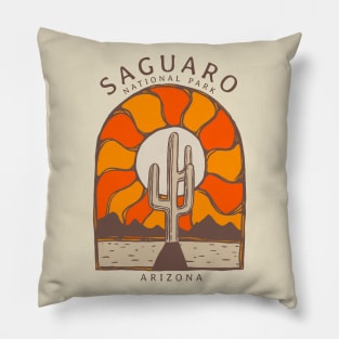 Saguaro National Park Arizona Pillow