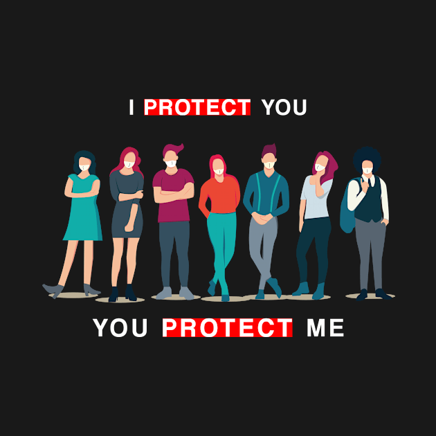 I Protect You, You Protect Me by artforsomeone2020@gmail.com