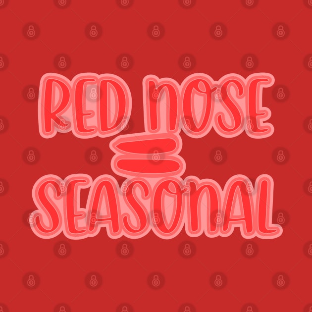 Red Nose = seasonal by Jokertoons