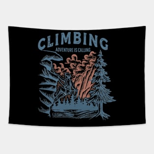 Climbing Adventure is Calling Tapestry