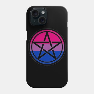 Large Print Pentacle LGBT Flag Bisexual Phone Case