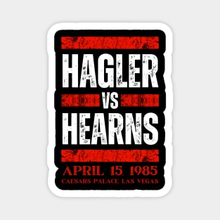 Hagler Vs Hearns Vintage Magnet