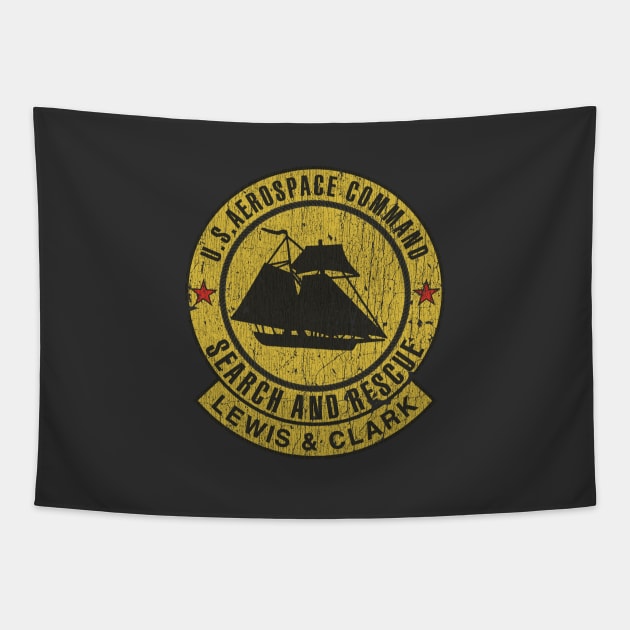 U.S.A.C. Lewis & Clark Crew Insignia Tapestry by JCD666