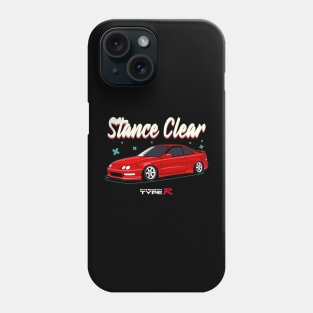 Integra Type R Stance Clear Phone Case
