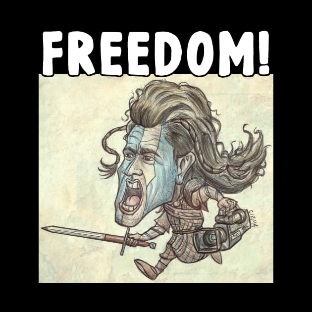 FREEDOM! Wallace by CIZDIBUJOS