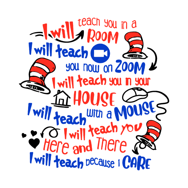 Dr Seuss T-Shirt by jonalexlove